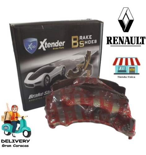 Juego De Bandas De Freno Renault Twingo 8 Y 16 Válvulas