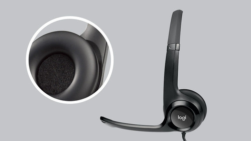 Logitech H390, Auriculares Usb Con Micrófono