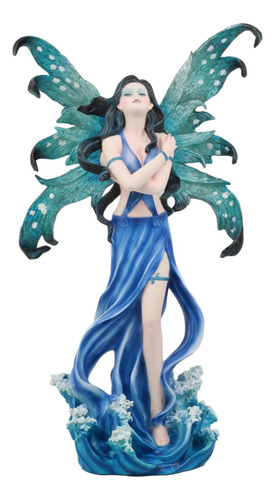 12 inch Diosa De Agua Elemental Mistico De Hadas Estatua Fig