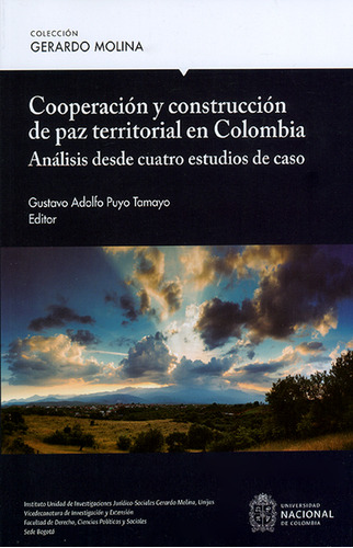 Cooperación Y Construcción De Paz Territorial En Colombia An