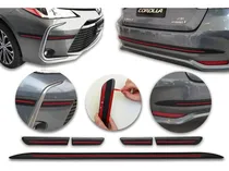 Comprar Accesorios Bandas Paragolpes Corolla 2021+vira Roja+3m Kenny
