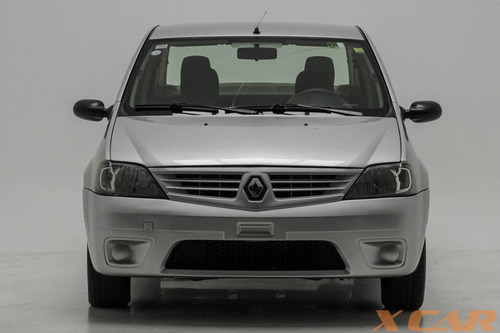 Renault Logan 1.0 Authentique 16v Flex Prata