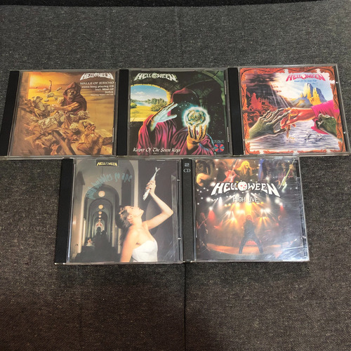 Lote 5 Cds Helloween / Todos Importados / Power Speed Metal Cd (Usado)
