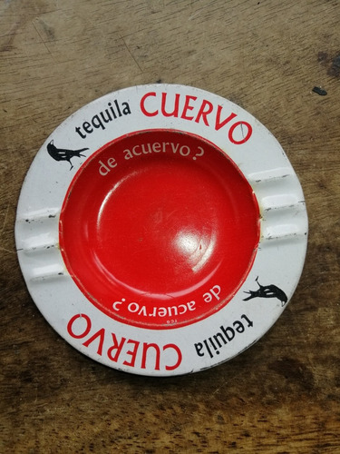 Cenicero Antiguo Tequila Cuervo 