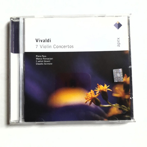 Cd    Antonio Vivaldi   7 Violin Concertos   Edición Alemana