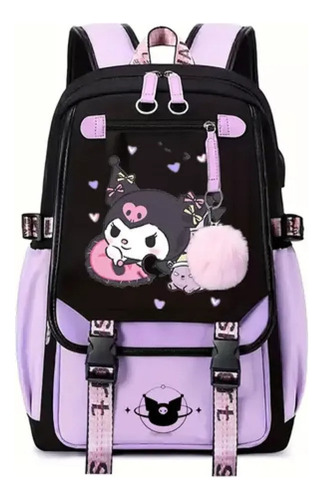 Nueva Mochila Kuromi Fashion Para Estudiantes