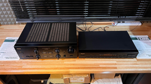 Amplificador Teac A-x5030 + Sintonizador T-x3000!!!! Tbaudio Negro (Usado)