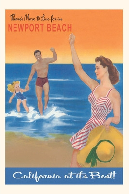 Libro Vintage Journal Newport Beach Travel Poster - Found...