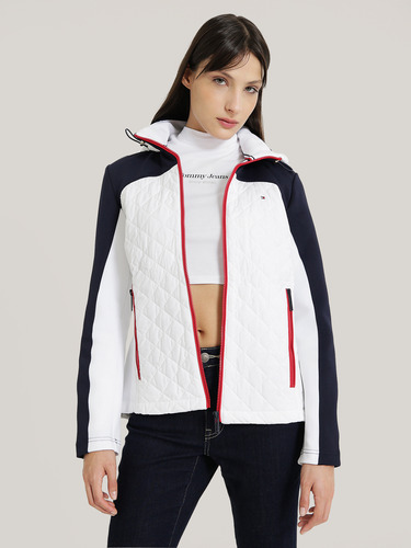 Chaqueta Acolchada Color Block Multicolor Tommy Hilfiger