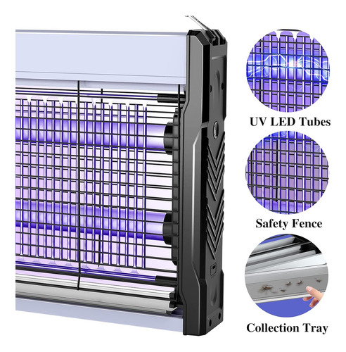 Palone Electric Bug Zapper 3200v Mosquito Zapper Asesino Ase