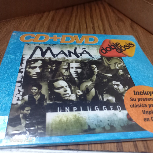 Cd+dvd Maná *unplugged* Nuevo Sellado De Fábrica (Usado)