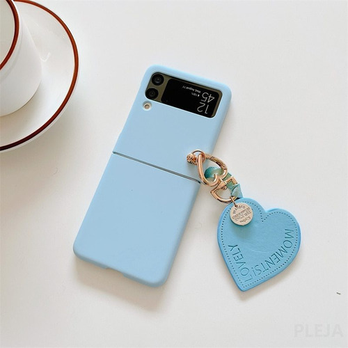 Funda De Teléfono Con Colgante Cute Love Para Galaxy Z Flip