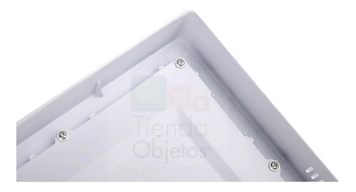 Imagen 2 de 7 de Panel Led 18w Aplicar Cuadrado Frios 1500lm Full