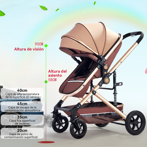 Carriola De Bebé Plegable Base Carriolao Con Rueda De Goma
