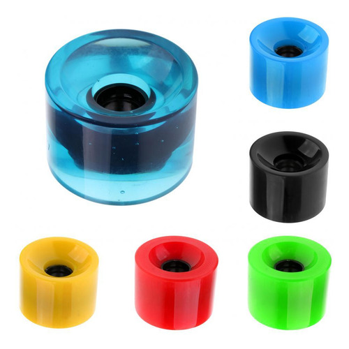 Rodas Pu De Skate 5 Peças
