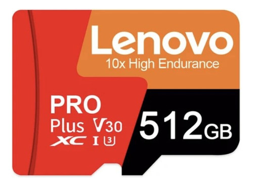Tarjeta Sd 512 Gb Lenovo Pro Plus A2 V30 U3 / High Speed