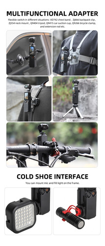 Soporte Expansion Adaptador Para Cámara Dji Osmo Pocket 3