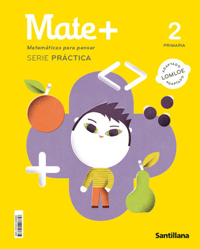 Libro Mate Matematicas Para Pensar Serie Practica 2 Prima...