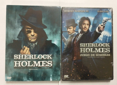 Sherlock Holmes 1 Y 2 | Dvd Película Nuevo