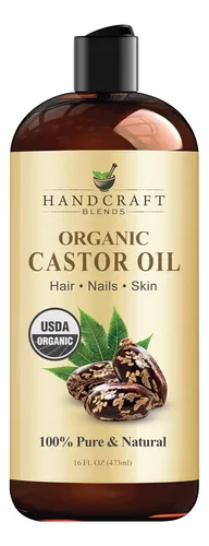 Aceite De Ricino Artesanal Puro - 100% Puro Y Natural - La C