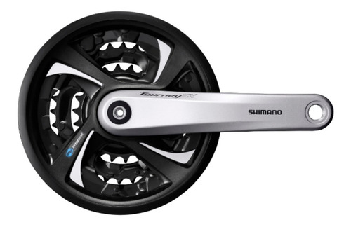 Imagen 1 de 1 de Plato Y Palanca Mtb Shimano Tourney Tx801 42-32-22 8v Ciclos