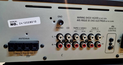Receiver Onkyo Tx-910 Am Fm Stereo Entrada Tornamesa. (Usado)