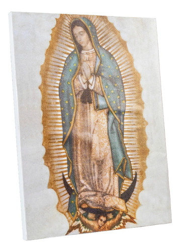 Cuadro Virgen De Guadalupe Vianney Color Blanco