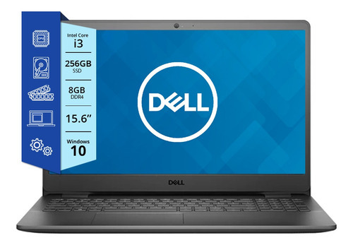 Notebook Dell Core I3 8gb 256g Ssd 15.6 Win10 Pro Ed Nnet