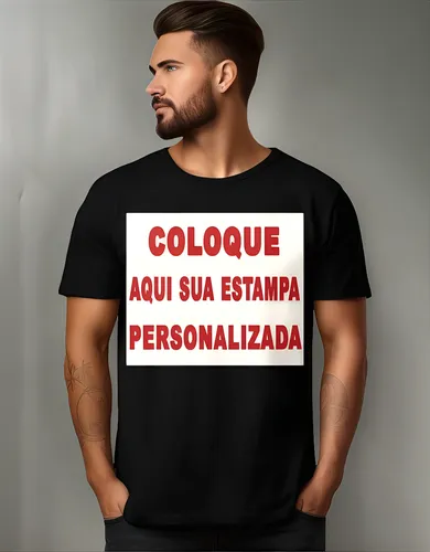 comprar Camiseta Personalizada Qualquer Personagem Foto Imagem Time