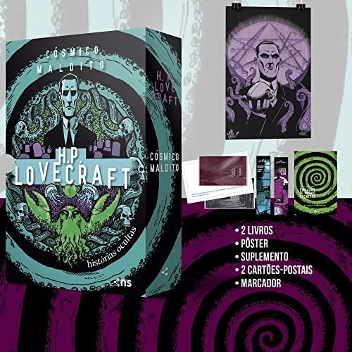 Libro Box Cósmico Maldito Histórias Ocultas De H P Lovecraft