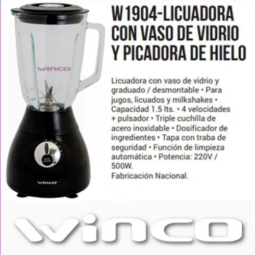 Licuadora winco precio sale