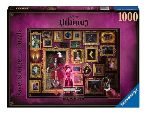 Rompecabezas1000 Piezas: Villanos: Capitán Garfio