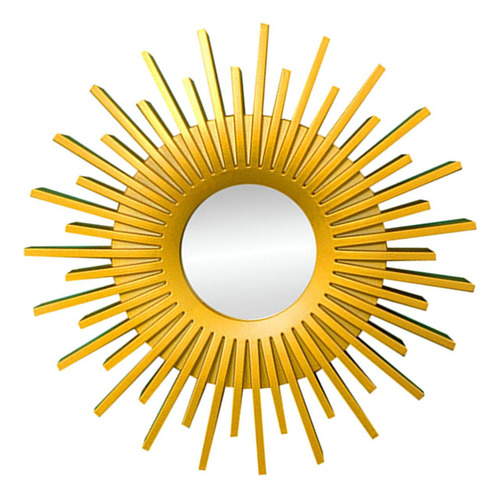 Espejos De De Pared De Baños De Baño Oro En Forma De Sol