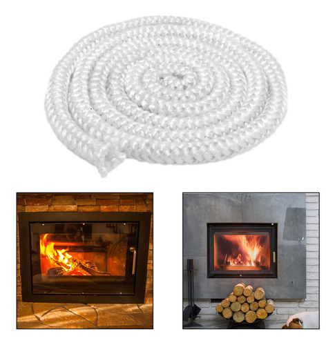Cuerda De Sellado Para Chimenea, 2 Metros, Ventanas, 10mmx2m