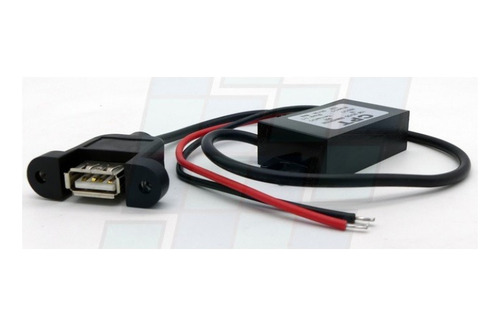 Cargador Y Cable Usb Potenciado Convertidor Tension 12v 3amp