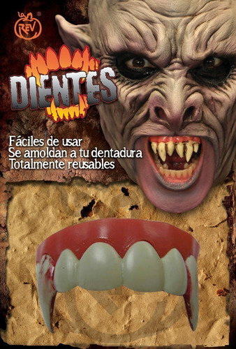 Accesorio De Dientes Vampiro Para Halloween Fiesta