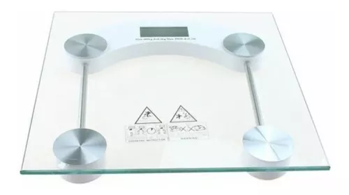 Balanza Para Personas Digital Hasta 180kg Vidrio Led + Pilas