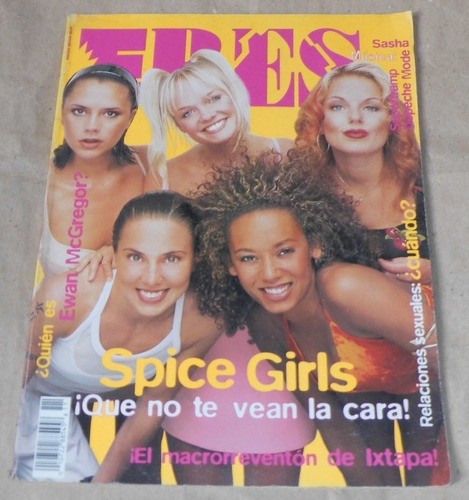 Revista Eres Spice Girls Sasha Depeche Mode Supertramp