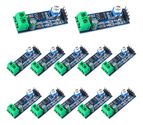 Módulo Amplificador De Audio Lm386 200x 5v-12v Ek1236