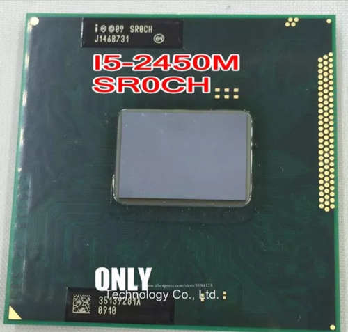 Imagem 1 de 3 de Processador  Intel Core I5-2450m Notebook 2 Geração