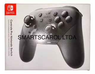 Controle Nintendo Switch Pro Controller Original Nfe Com Nfc