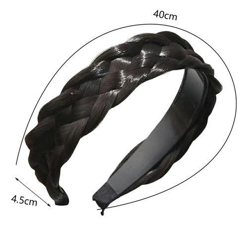 Banda Para El Cabello Diadema Trenzada