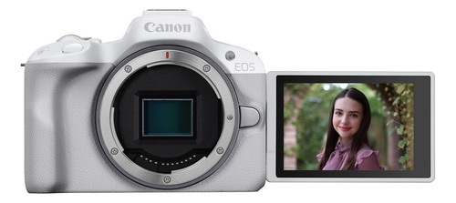 Cámara Canon Eos R50 Sin Espejo Aps-c De Cuerpo Blanco Con A