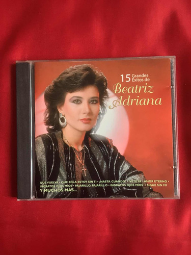 Beatriz Adriana Cd 15 Grandes Éxitos/nacional/impecable