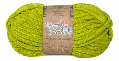 Estambre Verme Paq 5 Madejas De 100 Grs 238 Verde Amantis