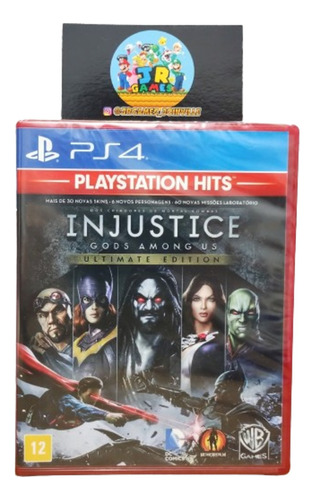 Injustice Gods Among Ultimate Edition Ps4 Físico Lacrado 