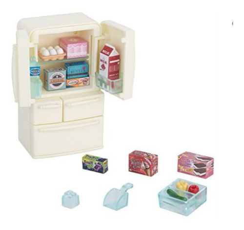 Calico Critters Refrigerador Para Muñequitos Sylvanian Fam T