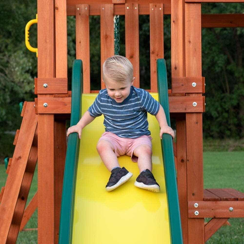 Centro De Juegos Casa Columpios Resbaladilla ¡hasta 9 Niños!
