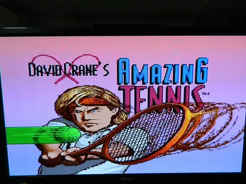 【いとうたかひろ】NintendoSwitch David Crane S Amazing Tennis Original P/ Snes Super Nintendo