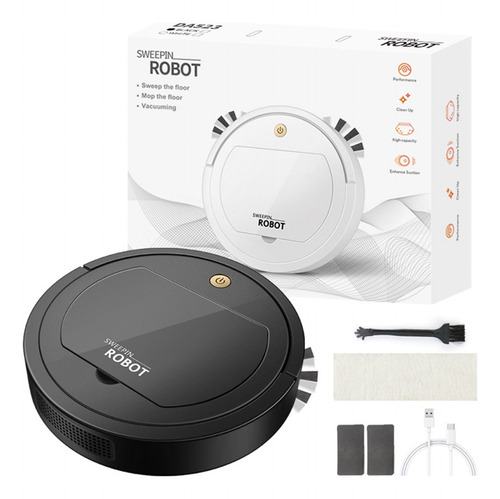 Robot Aspirador 3 En 1, 1200 Mah, Silencioso Para Pelo De